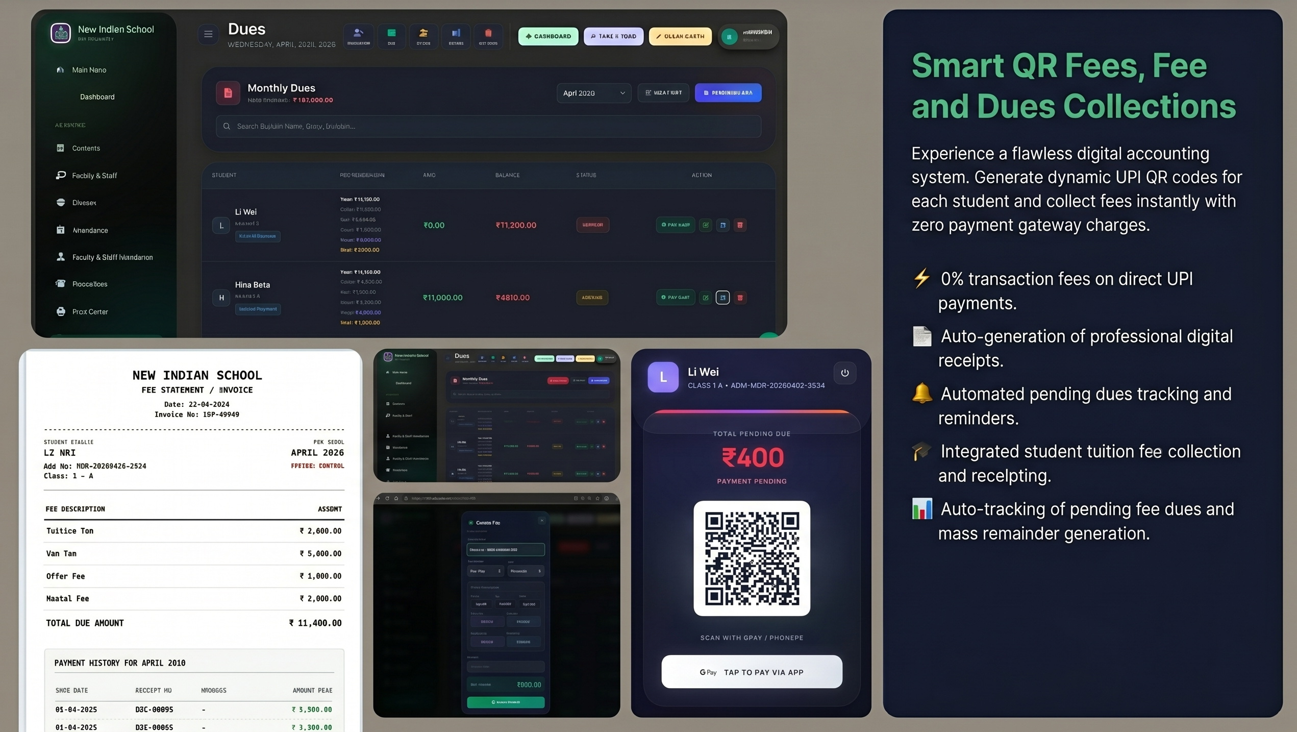 Smart Fee Dashboard